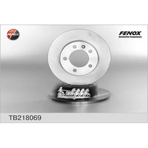 Диск Тормозной Opel Movano 98-/Renault Master 98-/Nissan Interstar 02- Задний FENOX 