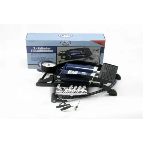 Насос Ножной Двухцилиндровый Шланг 60 См.4 Адаптера.объём 290Мл Alca Alca 