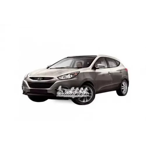 Стекло Зеркала Hyundai Ix35/Tucson 09- Выпукл.подогрев.лев. ALKAR 