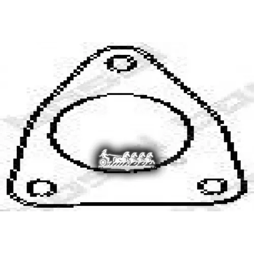 Прокладка Глушителя (Mits Colt 00-03 ) Bosal 