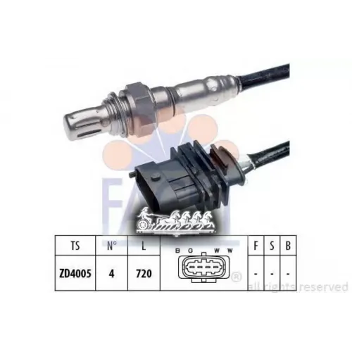 Датчик Кислорода Facet 10.7340