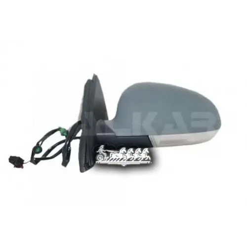 Зеркало Заднего Вида Vw Jetta 10- Электрич.подогрев.ук-Ль Поворот.прав. ALKAR 