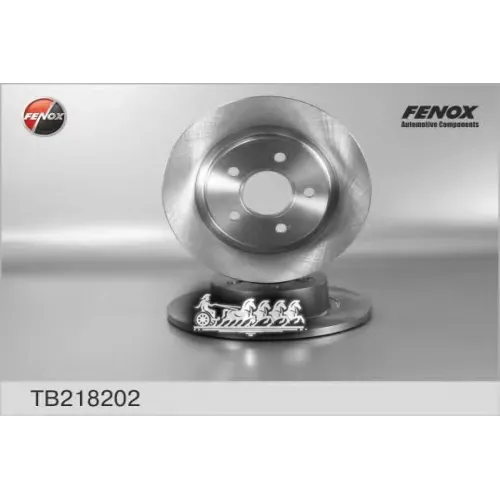 Диск Тормозной Ford Transit/Tourneo Connect 02- Задний D 278Мм. FENOX 