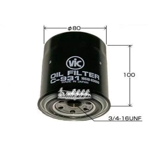 Фильтр Масляный Vic C-931 VIC 