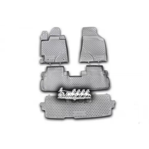 Коврики В Салон Серые Toyota Highlander Autofamily 