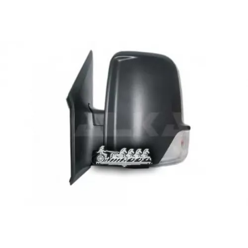 Зеркало Заднего Вида Mb Sprinter 06- Мех.выпукл.ук-Ль Поворот.прав. ALKAR 