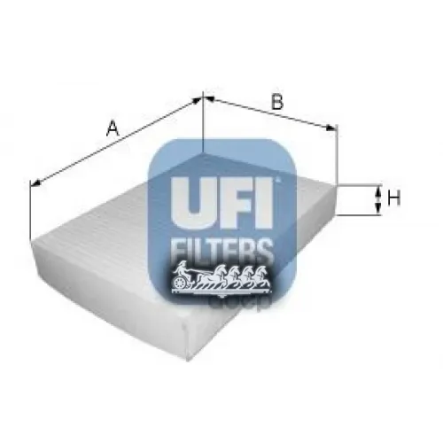 Фильтр Салона Psa/Fiat Jumper/Boxer/Ducato 06- UFI 