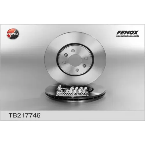 Диск Тормозной Renault Kangoo 01-/Laguna 95-01/Megane 96-/Scenic 99- Перед.вент. FENOX 