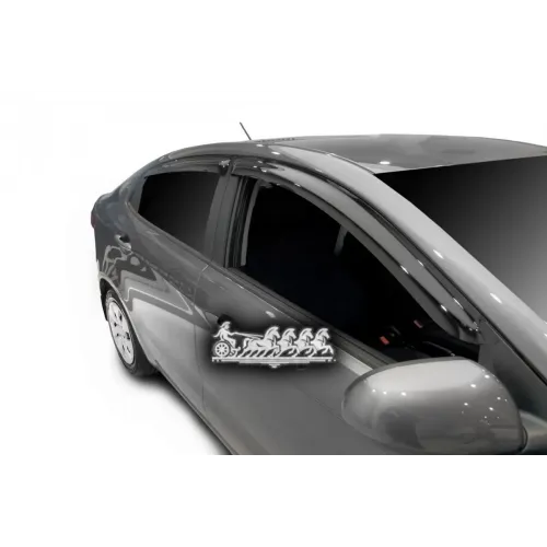 Дефлекторы Окон 4 Door Kia Rio Sd 2011-Nld.skirio1132 Autofamily 