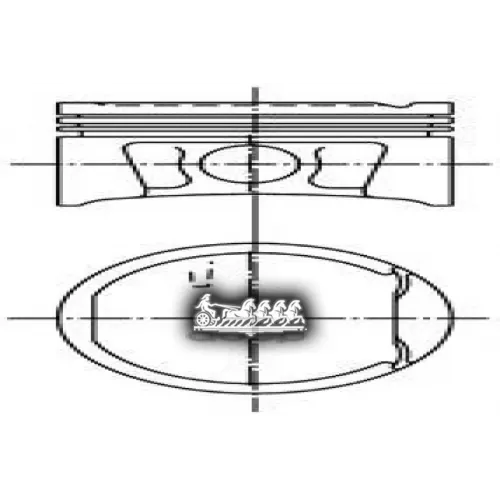 Поршень KOLBENSCHMIDT 