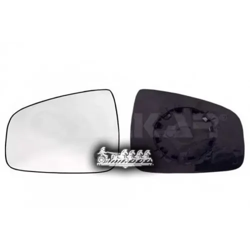 Стекло Зеркала Renault Logan/Sandero/Duster/Stepway 04- Выпукл.прав. ALKAR 