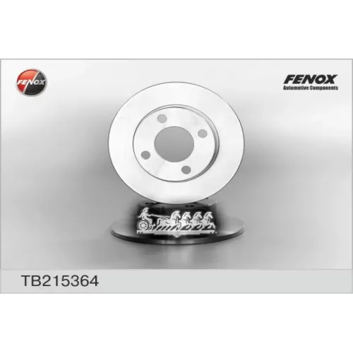 Диск Тормозной Audi 80/90 86-96/100 82-90 Задний D 245Мм. FENOX 
