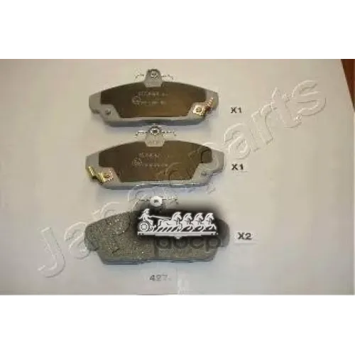 Колодки Тормозные Дисковые Japanparts PA-427AF