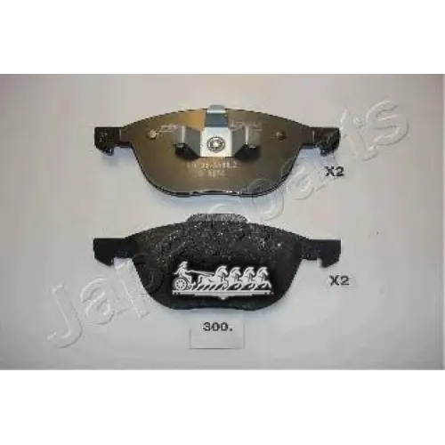 Колодки Тормозные Дисковые Japanparts PA-300AF