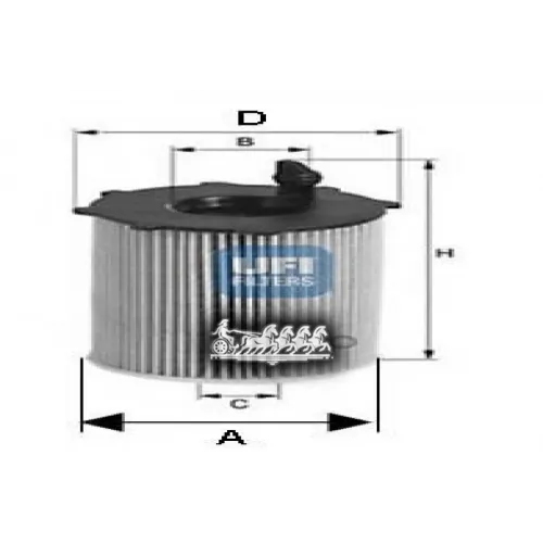 Фильтр Масляный UFI 25.066.00