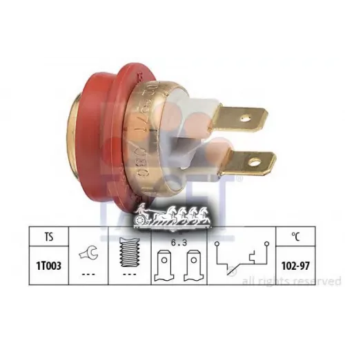 Датчик Включения Вентилятора Facet 7.5208