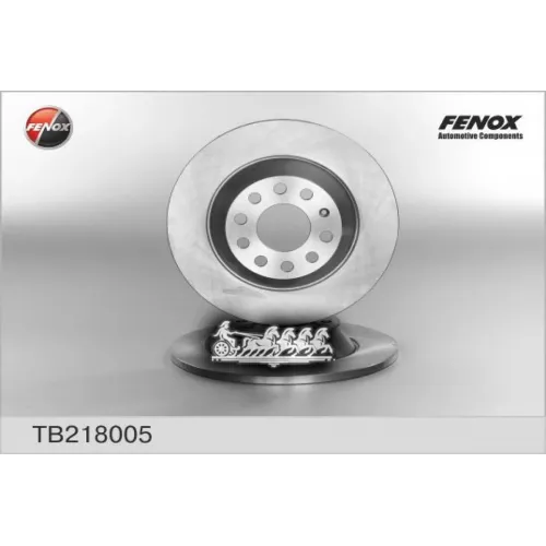 Диск Тормозной Audi A6 01- 302*12*5 Зад. FENOX 