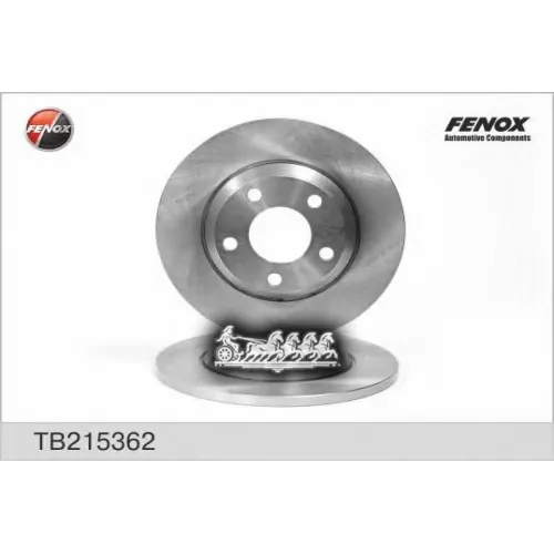 Диск Тормозной Audi A4 1.6-1.9 95-01 Передний Не Вент.d 280Мм. FENOX 