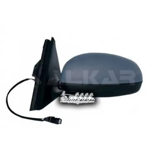 Зеркало Заднего Вида Skoda Fabia Ii 07- Электрич.выпукл.подогрев Лев. (В Сборе) ALKAR 