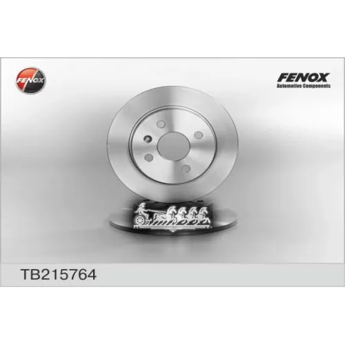 Диск Тормозной Opel Astra 98-/Meriva 03-10 Задний FENOX 