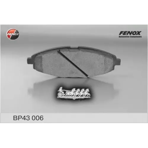 Колодки Тормозные Дисковые FENOX 