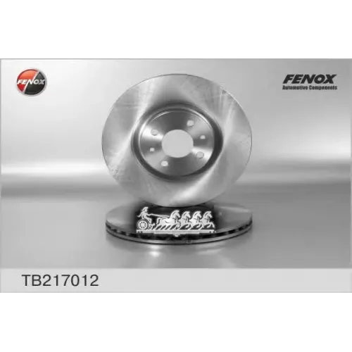 Диск Тормозной Fiat 500 08-/Bravo 07-/Doblo 01-/Stilo 01- Передний FENOX 