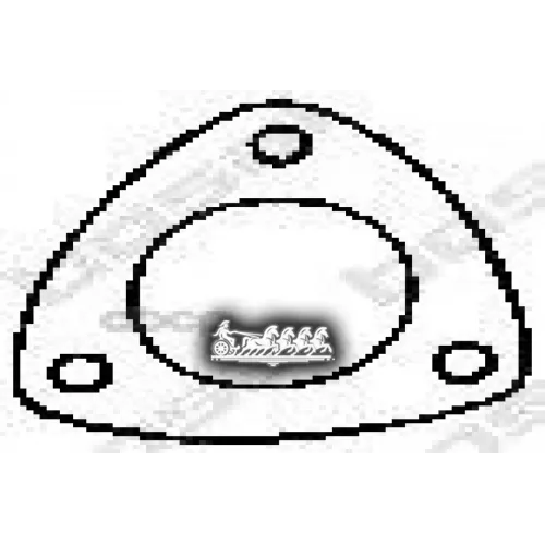 Прокладка Глушителя (Audi A4 96-01 ) Bosal 