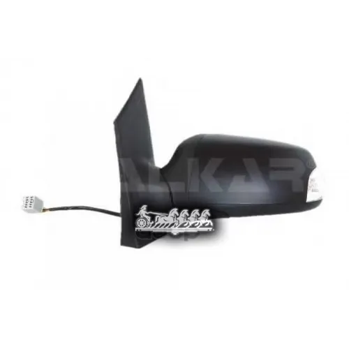 Зеркало Заднего Вида Ford Focus Ii 04- Электрич.выпукл.подогрев Грунт.лев. (В Сборе) ALKAR 
