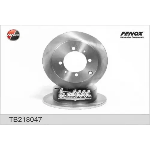 Диск Тормозной Mitsubishi Lancer 1.3/1.6/2.0 01>/Galant 1.8/2.0 92>04 Зад. FENOX 