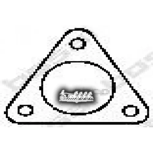 Прокладка Глушителя (Rove 25 99- ) Bosal 