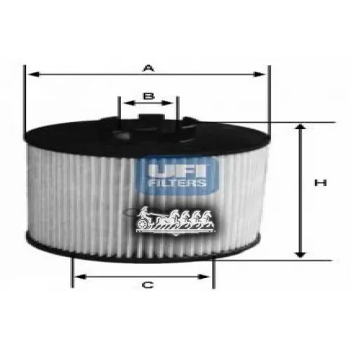 Фильтр Масляный UFI 25.012.00