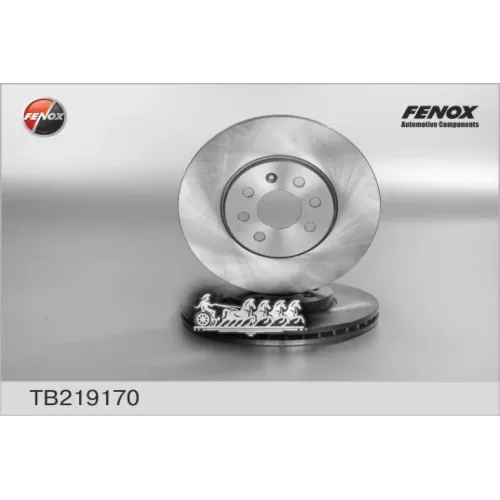 Диск Тормозной Opel Astra 04-10/Meriva 03-10 Передний FENOX 