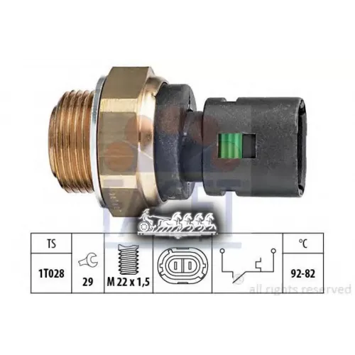 Датчик Включения Вентилятора Facet 7.5128