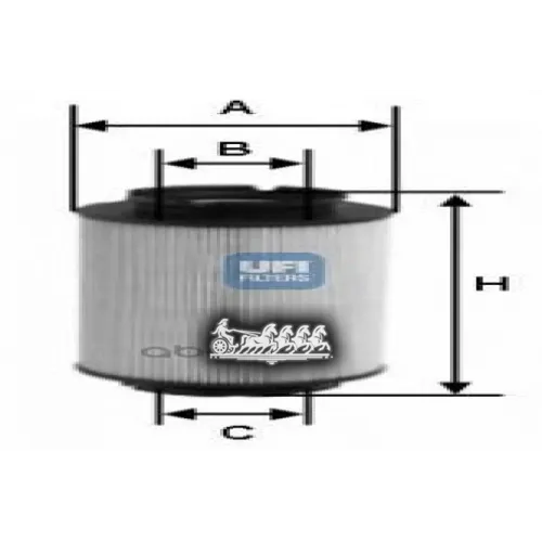 Фильтр Топливный Vag A3/G5/Touran 1.9/2.0 Tdi/Sdi UFI 26.014.00