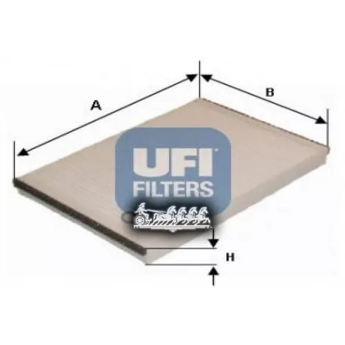 Фильтр Салона Opel Astra G -04 UFI 