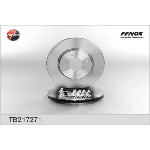 Диск Тормозной Ford Mondeo 93-00/Scorpio 93-98 Передний D 260Мм. FENOX 