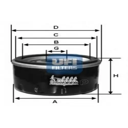 Фильтр Масляный UFI 23.254.00