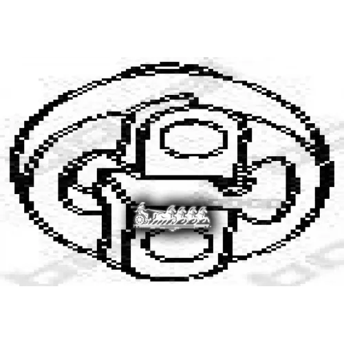 Кронштейн Глушителя (V.w. Taro 89-95 ) Bosal 