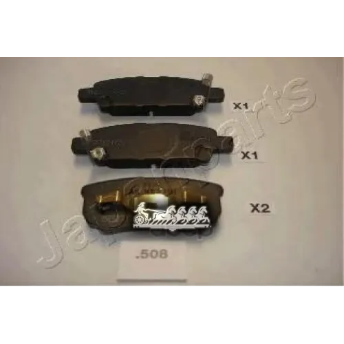 Колодки Тормозные Дисковые Japanparts PP-508AF