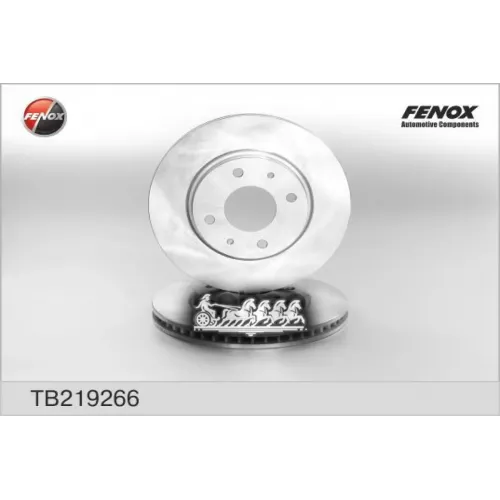 Диск Тормозной Mitsubishi Galant Vi 96>04/Lancer 03> Передний Вент. FENOX 