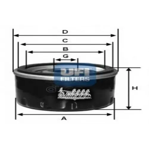 Фильтр Масляный UFI 23.477.00