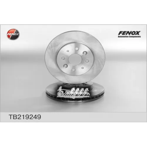 Диск Тормозной Kia Rio 00-05 Передний Вент.d 254Мм. FENOX 