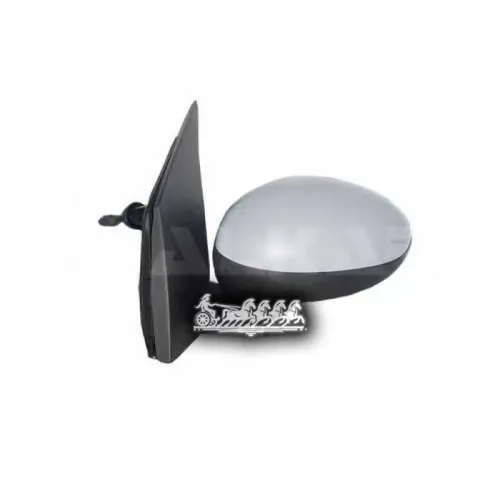 Зеркало Заднего Вида Psa C1/107 05- Мех.выпукл.грунт.лев. (В Сборе) ALKAR 