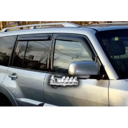 Дефлекторы Окон 4 Door Mitsubishi Pajero Iii 1999- / Mitsubishi Pajero Iv 2007-Nld.smipaj0732 Autofamily 