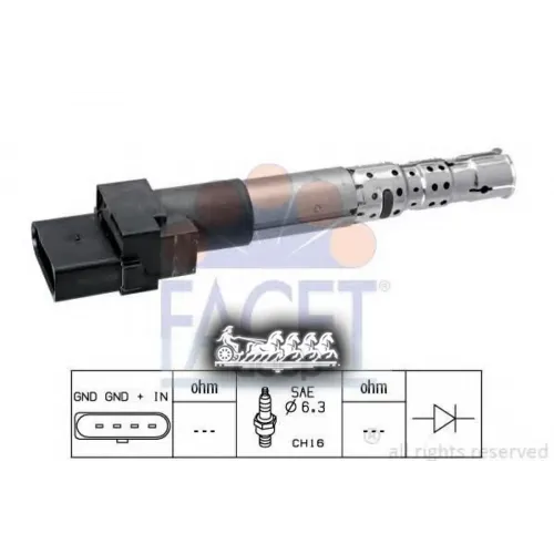Катушка Зажигания Facet 9.6335