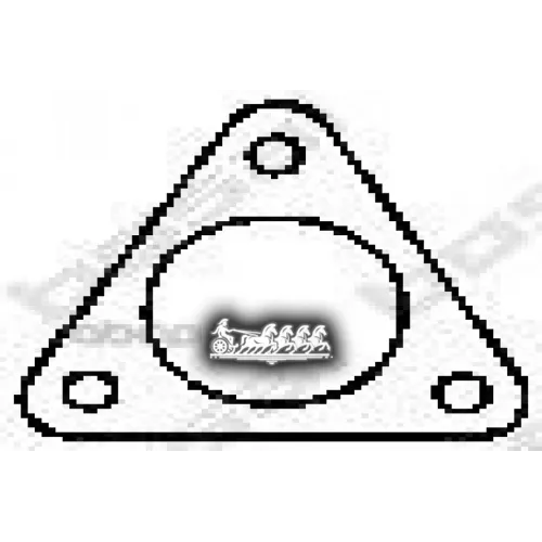 Прокладка Глушителя (Audi A4 99-01 ) Bosal 