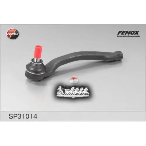 Наконечник Р/Т Renault Megane Ii/Scenic Ii 03- Лев. FENOX 