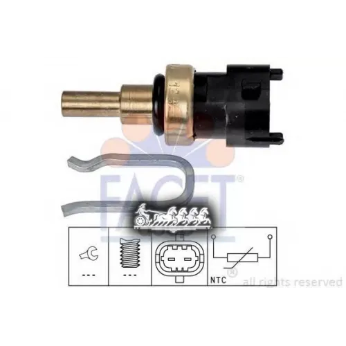 Датчик Температуры Охлаждающей Жидкости Facet 7.3357