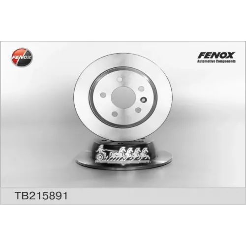 Диск Тормозной Mercedes Vito W638 108-114 2.0-2.3 Задний D 280Мм. FENOX 