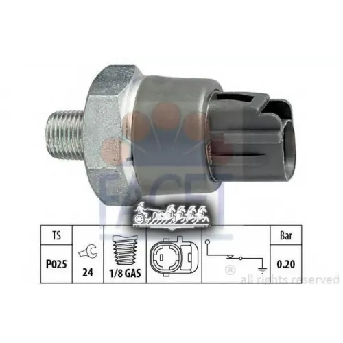 Датчик Давления Масла Facet 7.0114